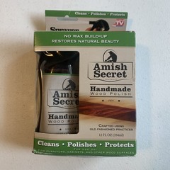Amish Secret Handmade Wood Polish With Spray Bottle 12oz USA