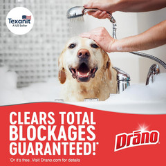 Drano Max Gel Drain Clog Remover & Cleaner, Fast-Acting to Unclog Standing Water