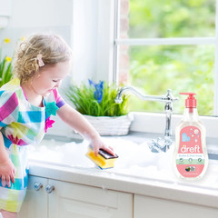 Dreft Baby Bottle Dish Soap, Fragrance-Free Liquid Detergent, 18oz ( 2 Pack)