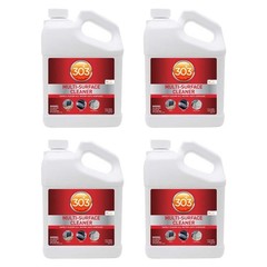 303 Multi-Surface Cleaner for Vinyl, Fabric & Plastic, 1 Gallon 4-Pack