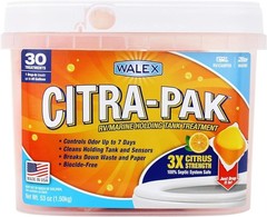 Citra-Pak RV/Marine Holding Tank Deodorizer Drop-Ins – Waste Breakdown & Citrus