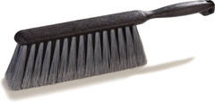 Flo-Pac Counter Brush, Bench Brush, Dustpan Brush with Flagged Bristles for Coun