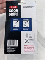 OXO Good Grips Soap Dispensing Stemware & Glass Wand Refills Kitchen (2) NOS NEW