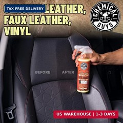 Chemical Guys Leather Quick Detailer – Interior Cleaner and Conditioner for Natu