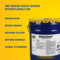Zep Brake Wash Liquid Non-Clorinated Brake Parts Cleaner – 5 Gallon Pail