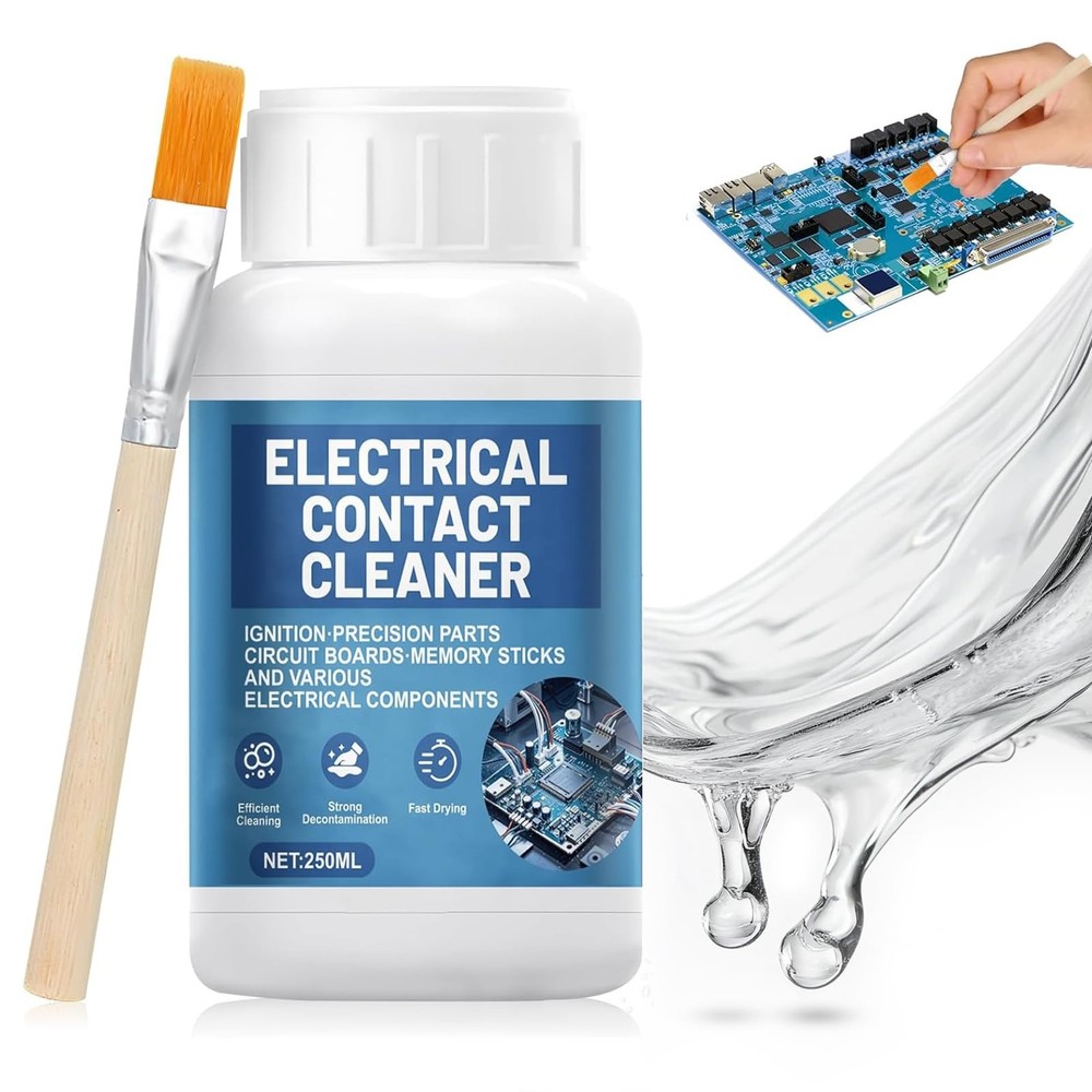 JAOJAO 250ml Electronic Contact Cleaner, Circuit Board Cleaner Fast Drying Pr…
