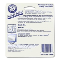Arm & Hammer 3320001710 Fridge Fresh Baking Soda, Unscented, 5.5 oz