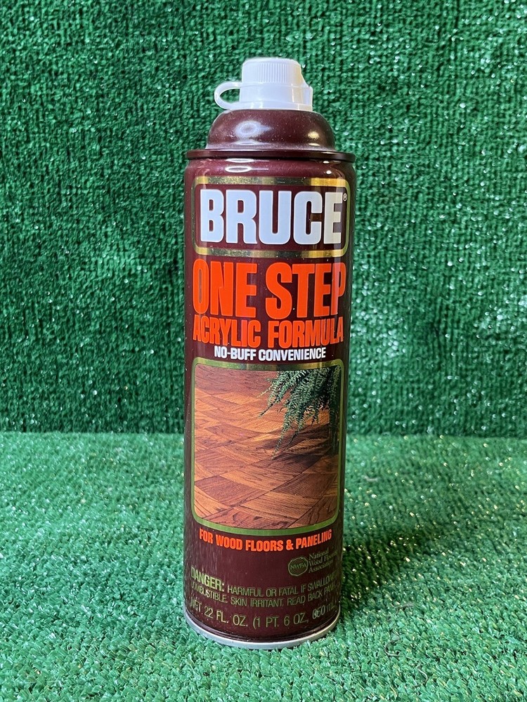 bruce one step acrylic formula vintage 22oz prop half full