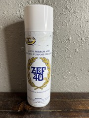 Zep 40 LV Non-Streaking Cleaner Aerosol 18oz Glass Mirror Multi-Surface Heavy
