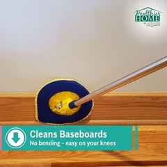 CHOMP Long Handle Wall Cleaner, 5 Minute CleanWalls Extendable Wall Washer, C…