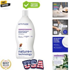 Dish Soap, EWG Verified, Plant-Based & Dishwashing Liquid, Naturally Derived…