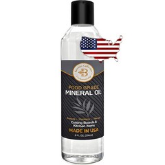 Mineral Oil for Wood Cutting Board 8oz Food Grade Cutting Board Oil + Butche…