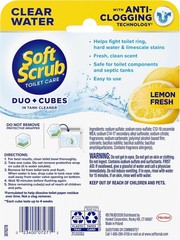 In-Tank Toilet Cleaner Duo-Cubes, Lemon Fresh, Yellow, 4 Ct | Long-lasting fr…