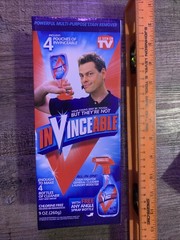 InVinceable All In One Stain Fighter As Seen on TV spray bottle-invincible NEW