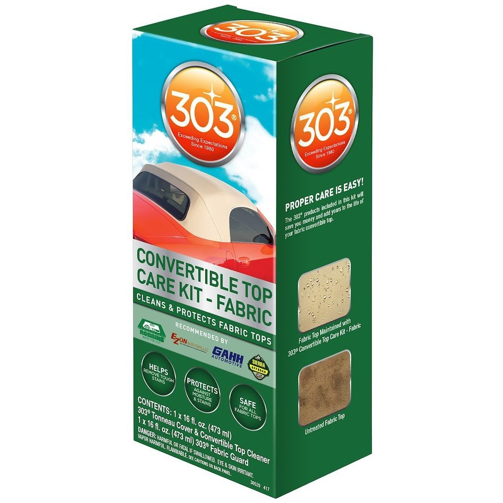 303 Products (30520 Convertible Top Cleaning 16 Fl Oz (Pack of 2), Multicolor