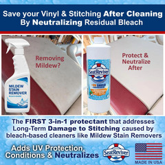 Marine Vinyl Protectant + UV Shield & Residual Bleach Neutralizer, Coconut Scent