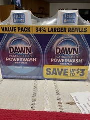 Powerwash Fresh Dish Spray, Liquid Dish Soap, Dish Soap Refill, Dish Detergen…