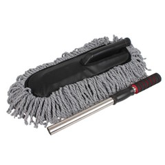 Car Cleaning Duster Microfiber Duster Wax Mop Telescoping Handle Large Wash Tool