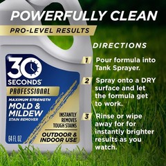 Pro Mold and Mildew Stain Remover | Scrub Free | Brighter Results Instantly |…