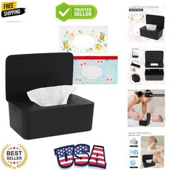 Diaper Wipes Dispenser Wipes Holder, Wipes Tissue Case Keeps Wipes Fresh Tiss…
