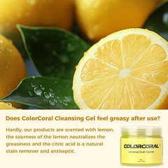 ColorCoral 2Pack Keyboard Cleaning Gel Kit Universal Dust Cleaner,Yellow