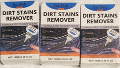 3 – Pack Dirt Stain Remover Liquid 100mL/3.38 fl oz Scent Free