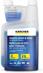 Kärcher Vehicle Wash and Wax, Pressure Washer Detergent, Cleans Cars, Bikes, …