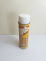 Vintage Fuller Brush Company Tile & Grout Cleaner Empty Tin Can , good Prop