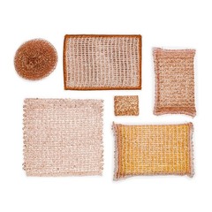 Copper Cleaning Cloth Set of 2 – Non-Scratch Scrubber for Pots, Pans & Sink – Re
