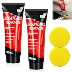 2 PCS Car Scratch Repair Paste Polishing Wax with Sponge, 2024 Upgrade Car Scrat