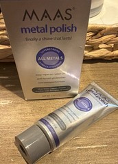 Maas Metal Polish 2 oz Tube French Lavender All Metals Multi-Surface Sealed