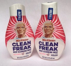 Mr. Clean Clean Freak WILD FLOWER Scent Deep Cleaning Mist Refills 2-16fl.oz