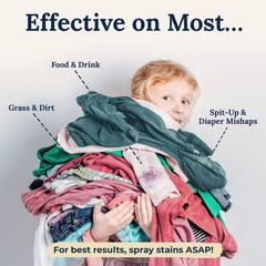 Messy Eater Stain Remover 2-Pack & Spray Bottle – Laundry Spot Cleaner for Cloth
