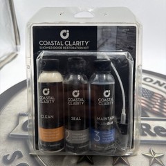 Coastal Clarity Shower Door Restoration Kit Cleaning Sealing Maintenance New