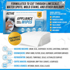 Home Appliance Surface Cleaner Wipes Heavy Duty Wipe for Cleaning Washing Mac…