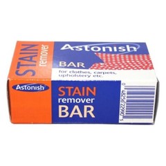 4x Astonish Stain Remover Bar Clothes Carpet Upholstery Pre Laundry Fabric 75g.