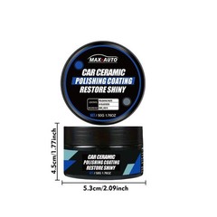 Ceramic Nano Car Polish Wax, Scratch Repair, Hydrophobic Crystal Coating