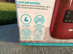 TrueWash The Total Clean Machine Sanitizer UV Activated Oxygen Sterilizer Device