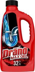 Drano Max Gel Drain Clog Remover and Cleaner for Shower or Sink Drains, Unclogs