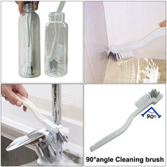 5Pcs Crevice Cleaning Brush Set, Hard Bristle Grout Brush for Window Track, T…