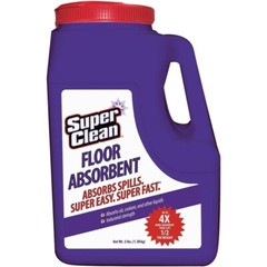 (6 Jugs) SuperClean 701015 (3 Pounds) Absorbent Floor Cleaner Absorbs Oil & More