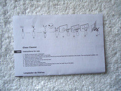 ” NIB ” FD-WGC Water-Spray Glass Cleaner Set ” Great Gift Item “