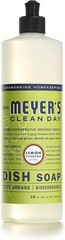 Mrs. Meyer’s Clean Day Lemon Verbena Liquid Dish Soap Cruelty Free