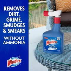 Pack of 2 Hose-End Outdoor Window & Glass Cleaner Concentrate (32 oz)