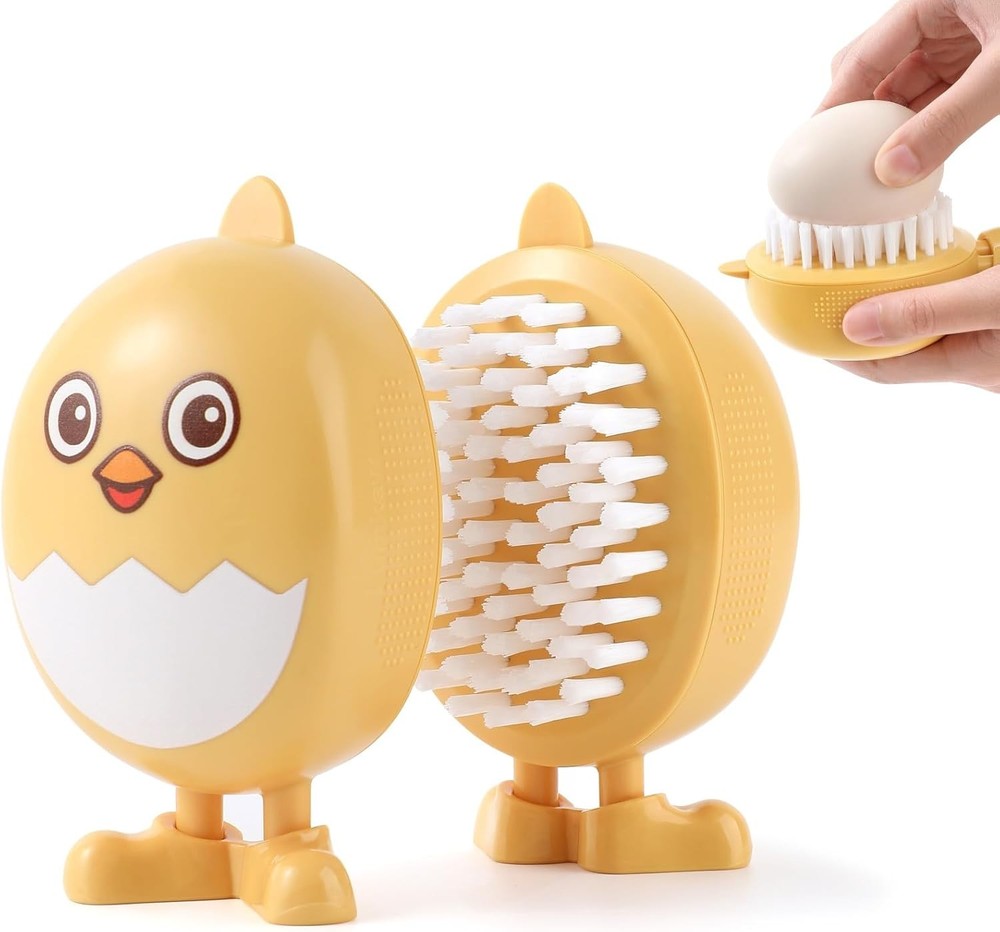 Egg Washer Cleaner for Fresh Eggs, Universal Egg Wash and Brush Scrubber for Cle