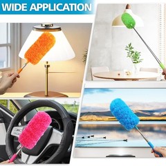 4 Pcs Microfiber Duster Microfiber Hand Duster Washable Microfibre Cleaning Too