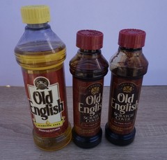 Old English Lemon Oil & Scratch Cover for Dark Woods 3-Pack Lemon Scent