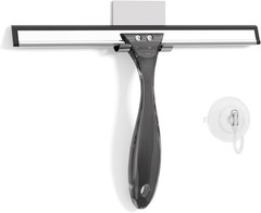 Shower Squeegee for Glass Doors,Clear Squeegee – 10 Inches, Clear