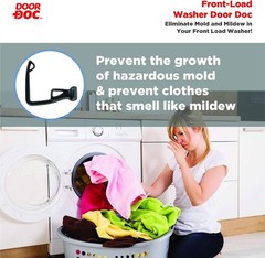 Patented Front Load Washer Door Holder – Keeps Your Laundry Fresh & Clean