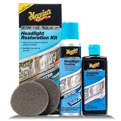 Meguiar’s Two Step Car Headlight Restoration Kit, 2- Step Headlight Kit